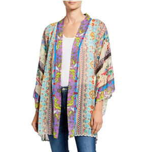 Johnny Was Printed Gorgeous Kimono